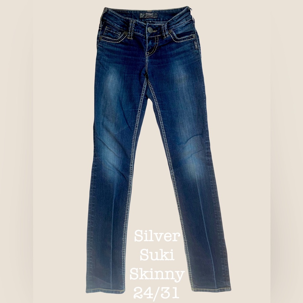 SILVER 24/31 SUKI skinny ladies jeans